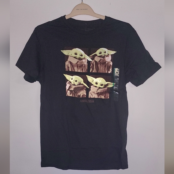 Star Wars Other - 3/$20 Star Wars Black Tee with Baby Yoda Design